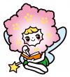 シャクナゲをモチーフにしたキャラクター
