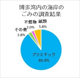 海岸ごみ円グラフ