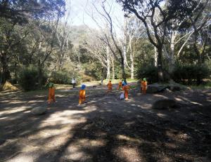 中ノ島公園で遊ぶ画像