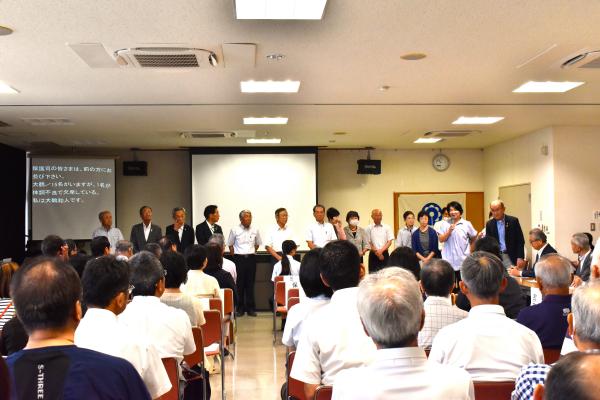 住民集会の様子